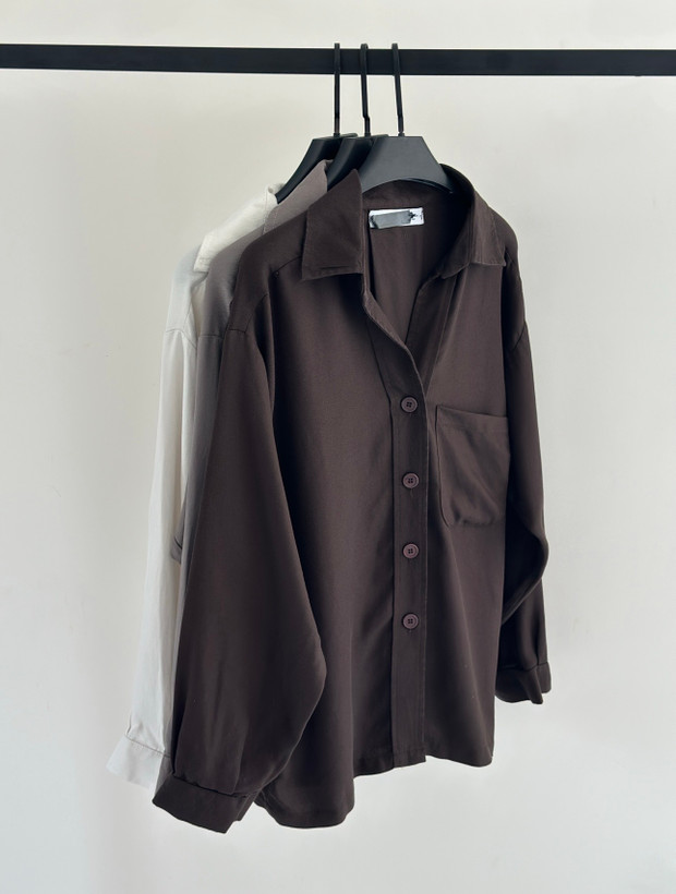 شومیز یقه ۷ ریزشی نازگل